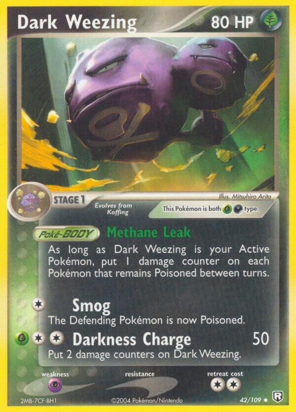 Dark Weezing 42/109 (EX Team Rocket Returns) 