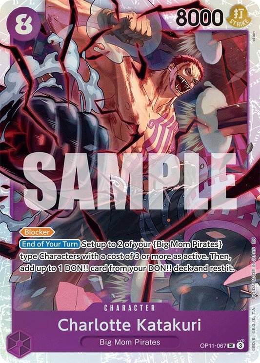 Charlotte Katakuri OP11-067 (A Fist of Divine Speed)  - Foil