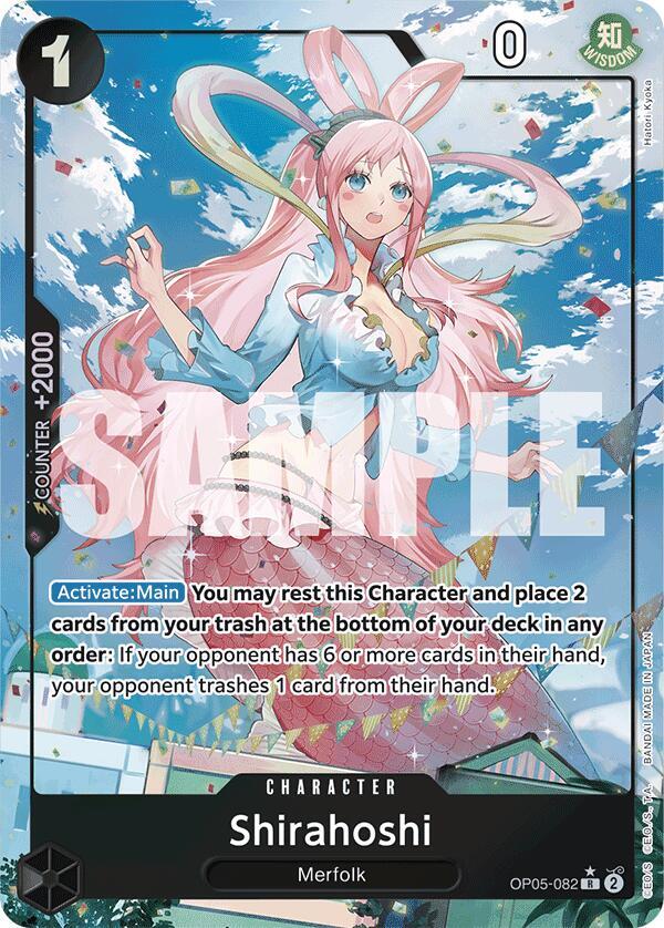 Shirahoshi OP05-082 (Premium Booster -The Best-)  - Full Art Foil