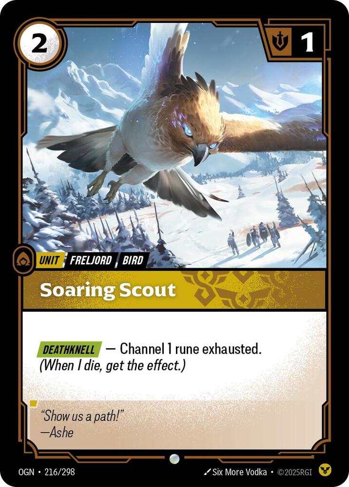 Soaring Scout 216/298 (Origins)  - Foil