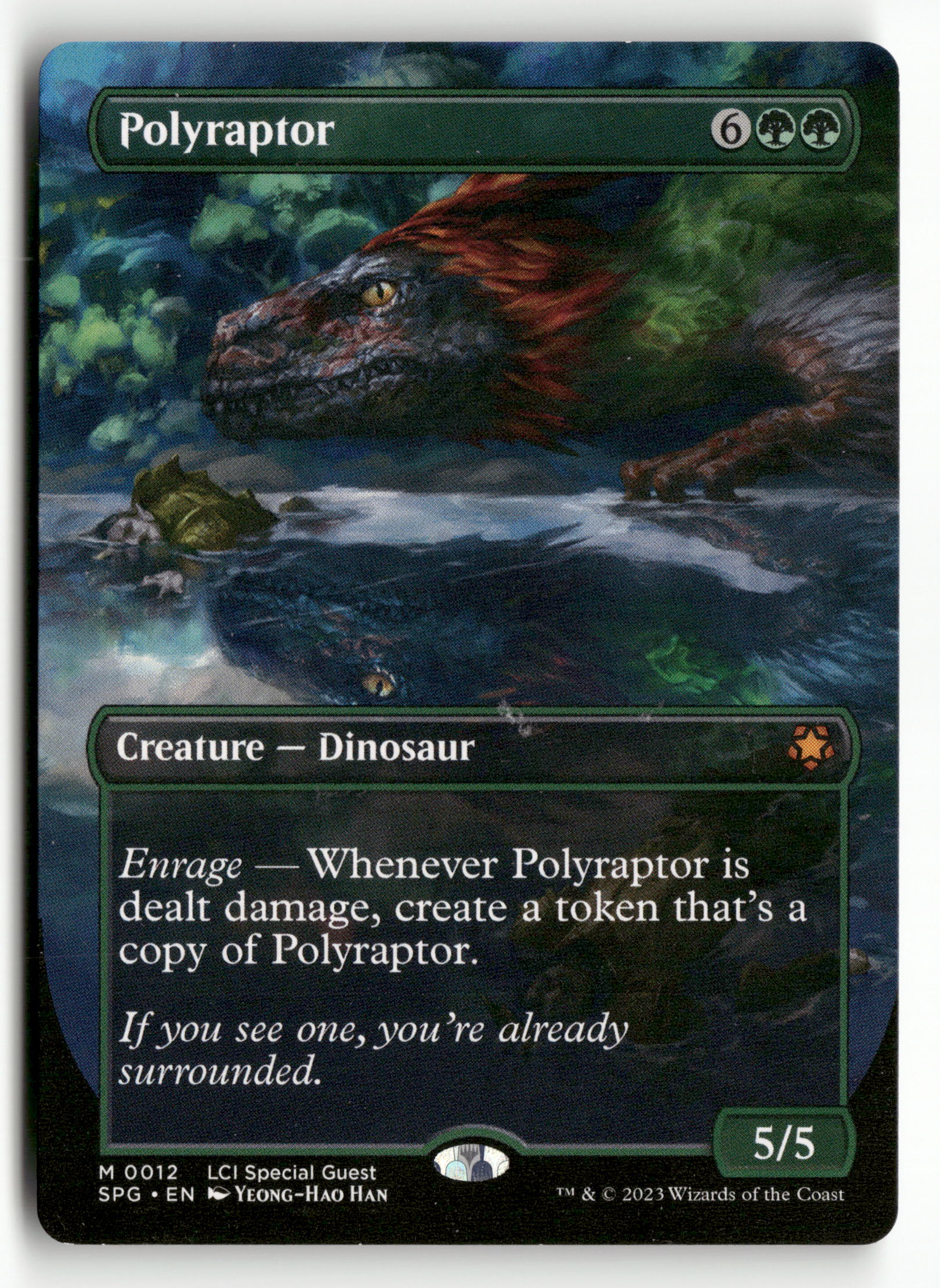 MTG Special Guests 12 Polyraptor (Borderless) M NM