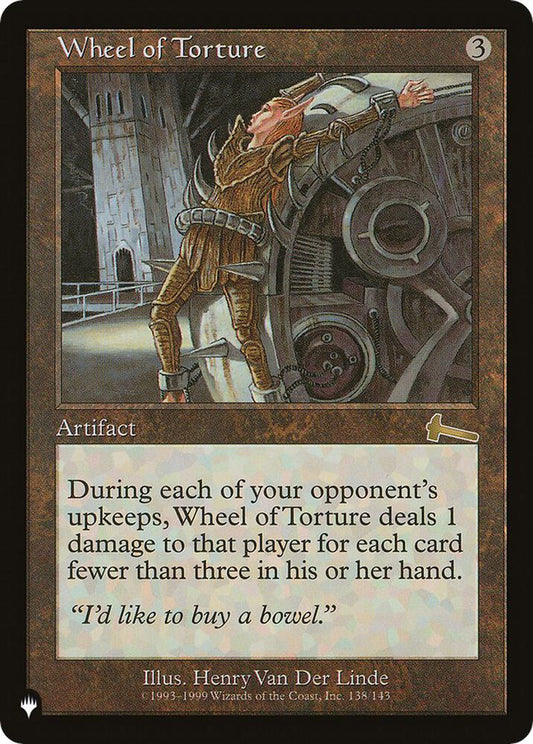 Wheel of Torture ULG-138/5075 (The List Reprints) 