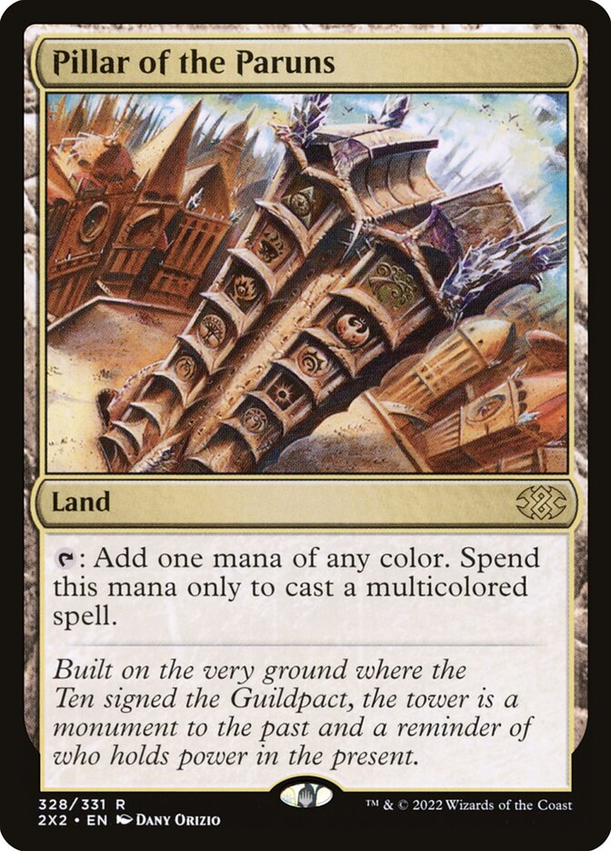 Pillar of the Paruns 328/331 (Double Masters 2022)  - Foil