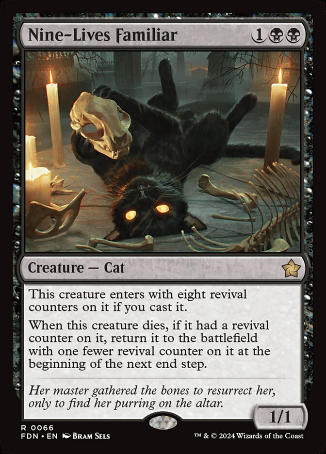 Nine-Lives Familiar 66/291 (Foundations) 