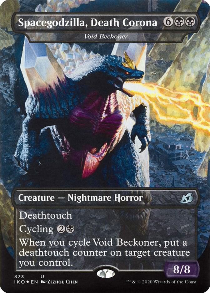 Spacegodzilla, Death Corona - Void Beckoner 373/274 (Ikoria: Lair of Behemoths)  - Foil