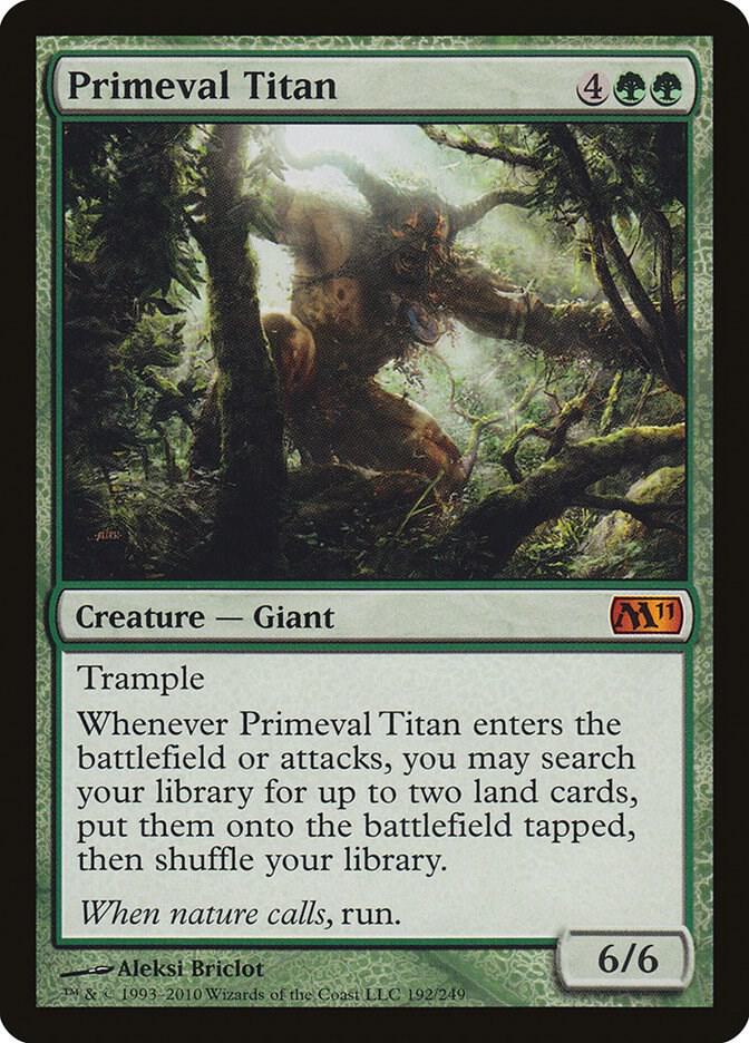 Primeval Titan 192/249 (Magic 2011 (M11)) 