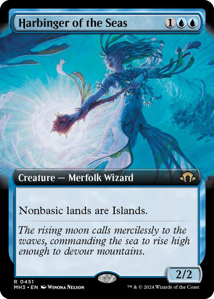 Harbinger of the Seas 451 (Modern Horizons 3)  - Extended Art Foil