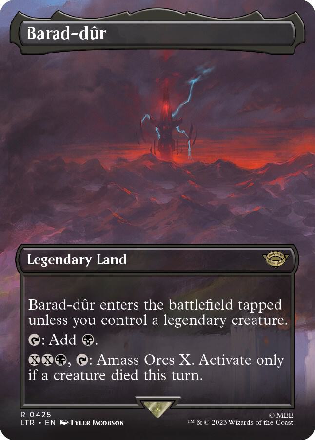 Barad-dûr 425/281 (Universes Beyond: The Lord of the Rings: Tales of Middle-earth)  - Borderless