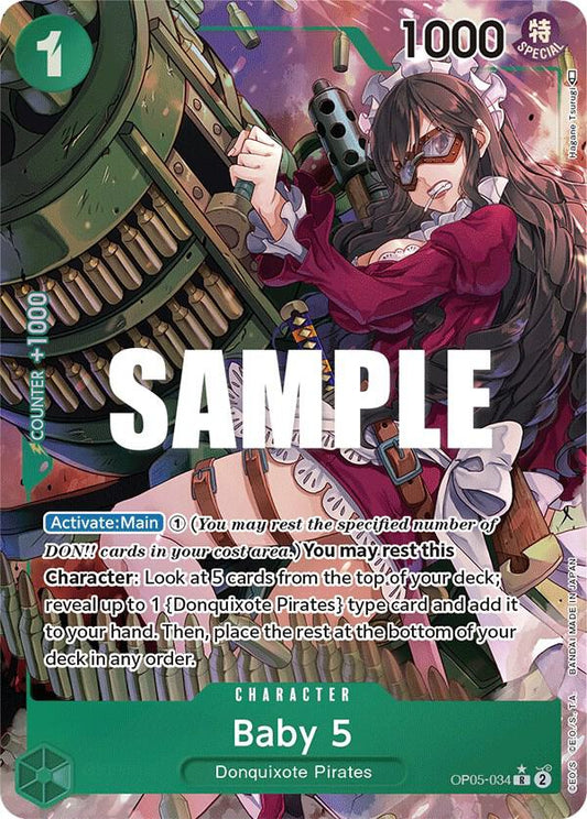 Baby 5 OP05-034 (Awakening of the New Era)  - Alternate Art Foil