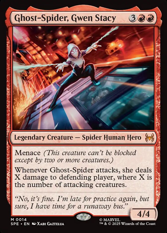 Ghost-Spider, Gwen Stacy 14 (Marvel's Spider-Man: Eternal-Legal)  - Foil