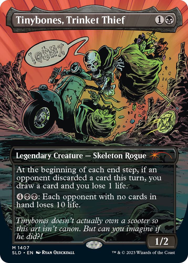 Tinybones, Trinket Thief 1407 (Secret Lair Drop Series)  - Borderless Foil