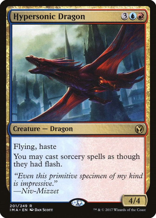 Hypersonic Dragon 201/249 (Iconic Masters)  - Foil