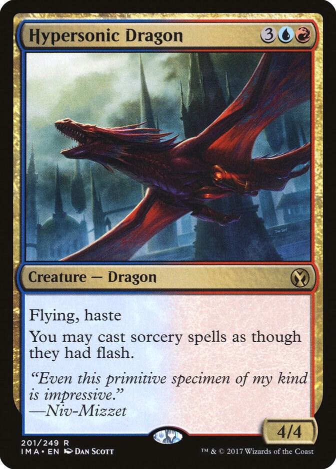 Hypersonic Dragon 201/249 (Iconic Masters)  - Foil