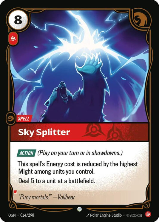 Sky Splitter 014/298 (Origins) 