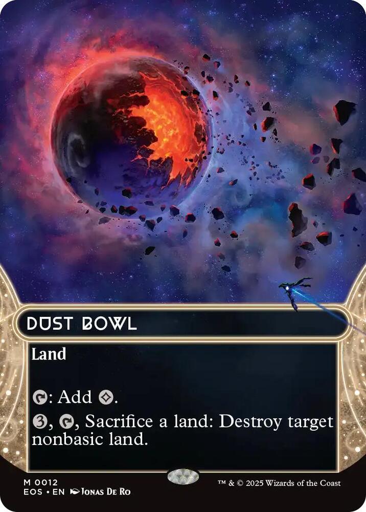 Dust Bowl 12/45 (Edge of Eternities: Stellar Sights)  - Borderless Foil