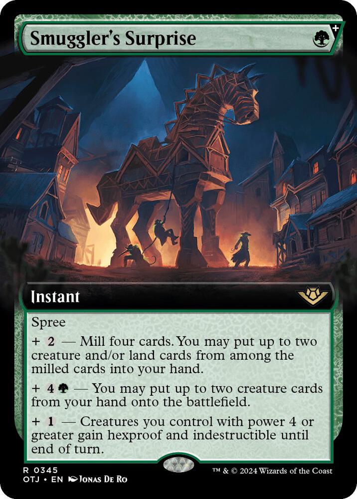 Smuggler's Surprise 345/286 (Outlaws of Thunder Junction)  - Extended Art