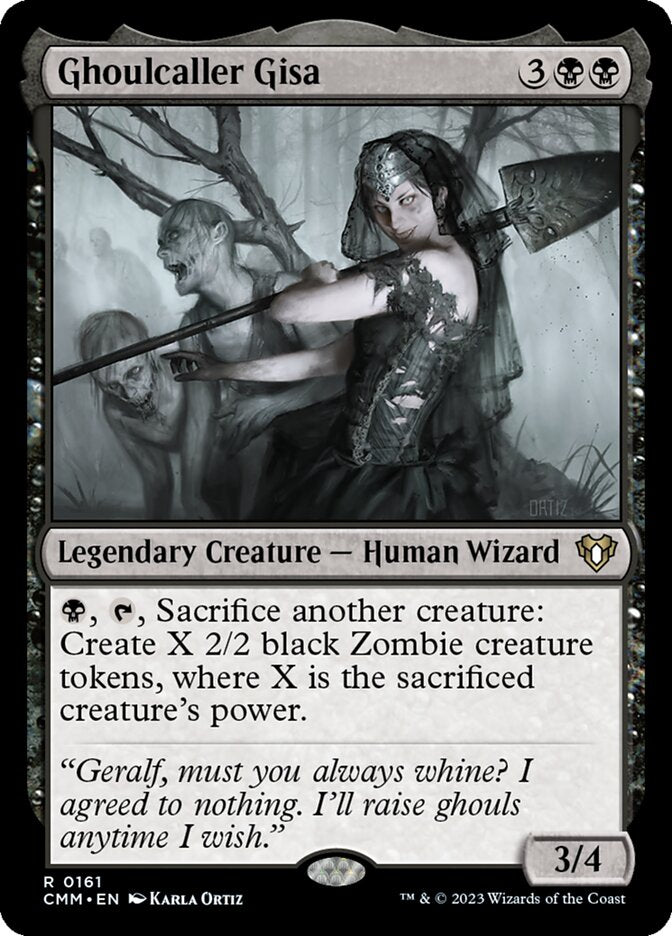 Ghoulcaller Gisa 161 (Commander Masters) 