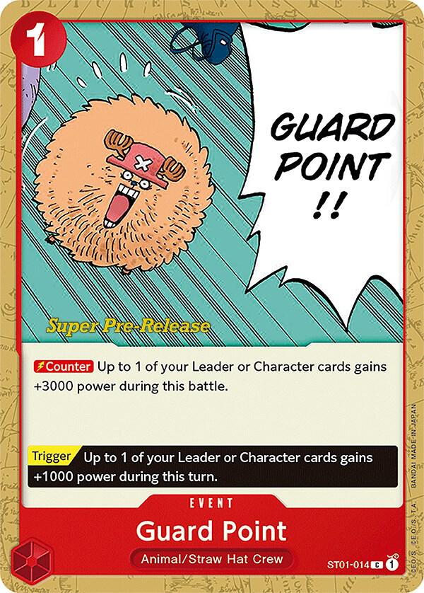 Guard Point ST01-014 (Super Pre-Release Starter Deck 1: Straw Hat Crew) 