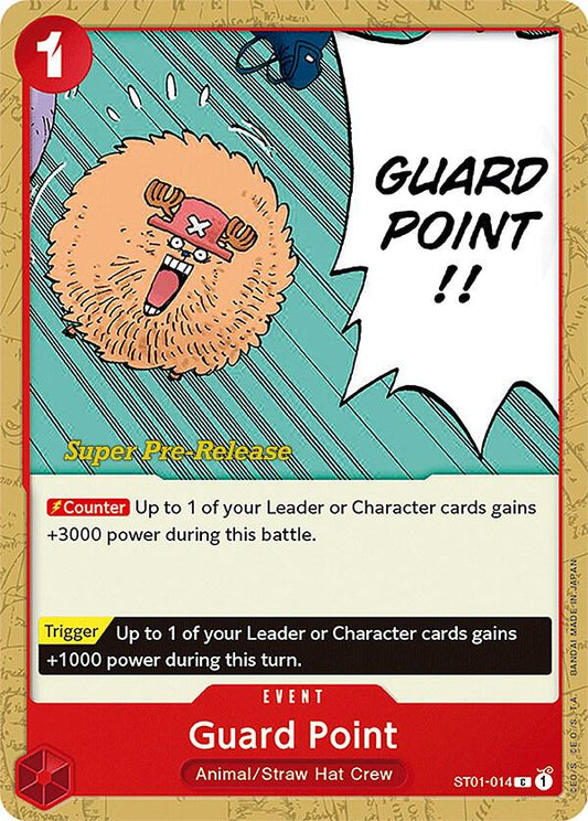 Guard Point ST01-014 (Super Pre-Release Starter Deck 1: Straw Hat Crew) 