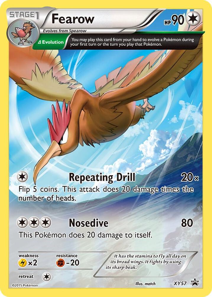 Fearow XY57 (XY Promos)  - Holofoil