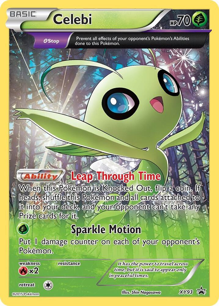 Celebi XY93 (XY Promos)  - Holofoil