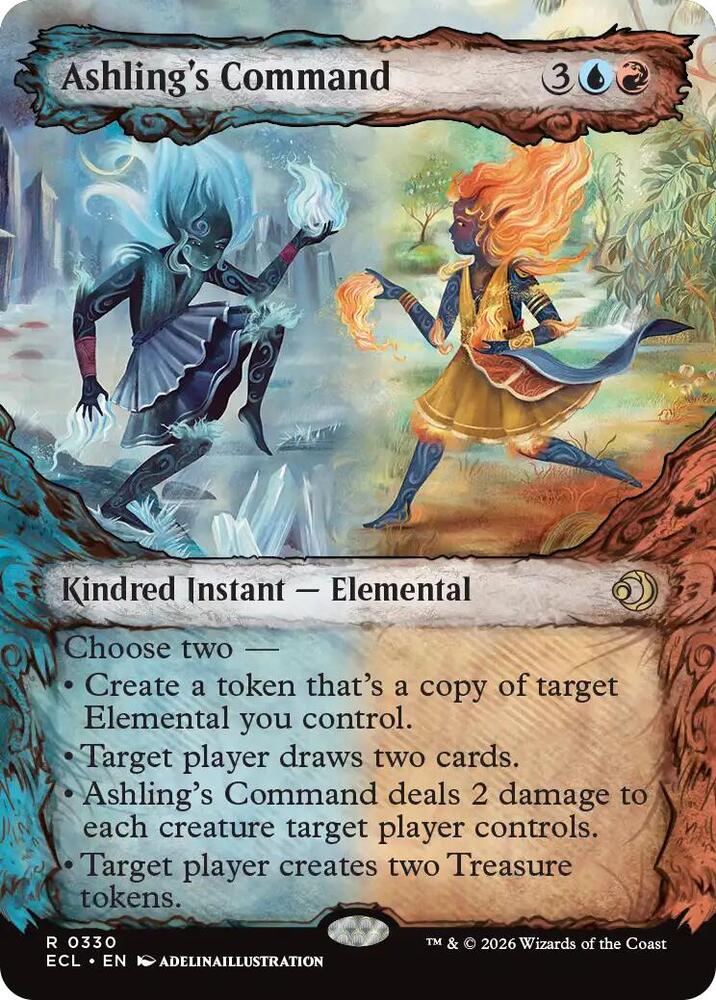Ashling's Command 330 (Lorwyn Eclipsed)  - Showcase Foil