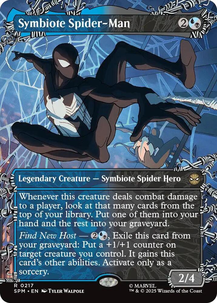 Symbiote Spider-Man 217/198 (Marvel's Spider-Man)  - Showcase