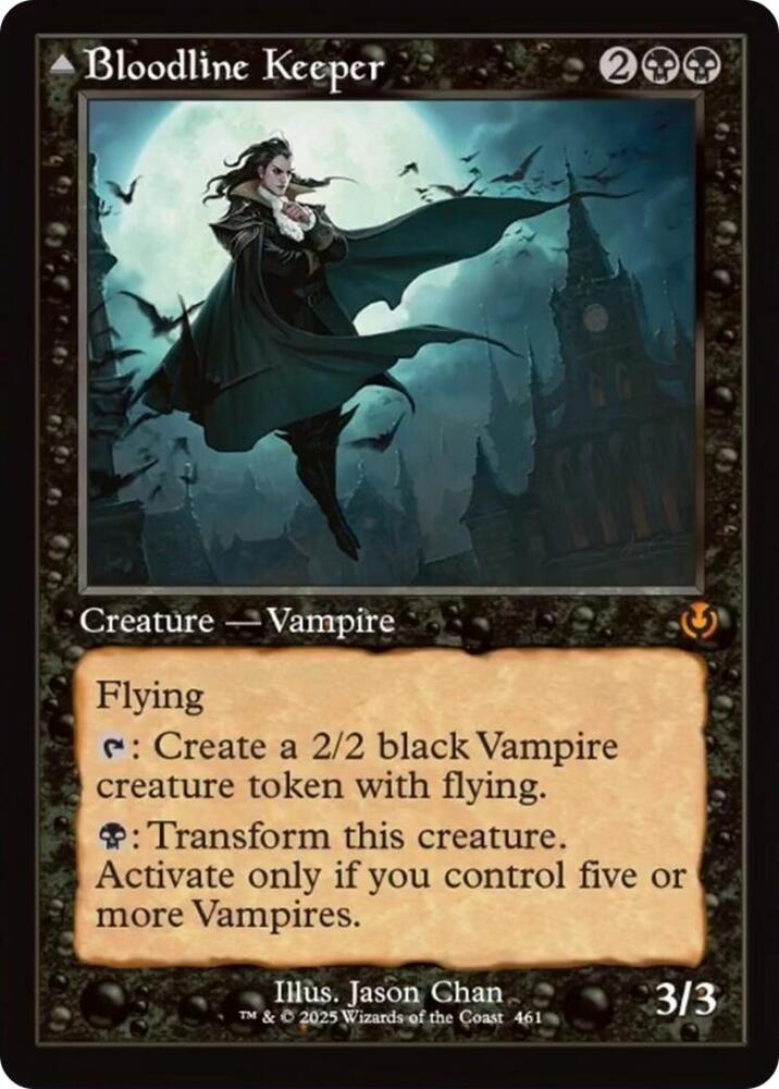 Bloodline Keeper // Lord of Lineage 461/287 (Innistrad Remastered)  - Retro