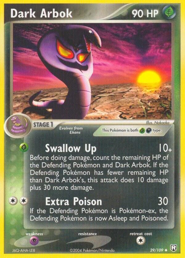 Dark Arbok 29/109 (EX Team Rocket Returns) 
