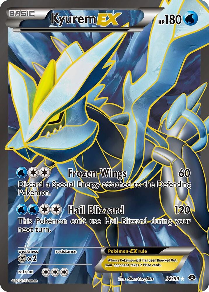 Kyurem EX 96/99 (Next Destinies)  - Holofoil