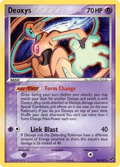 Deoxys 016/107 (Deck Exclusives)  - Holofoil