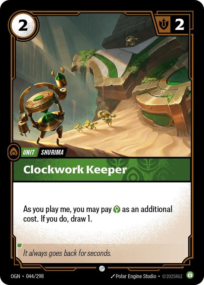 Clockwork Keeper 044/298 (Origins)  - Foil