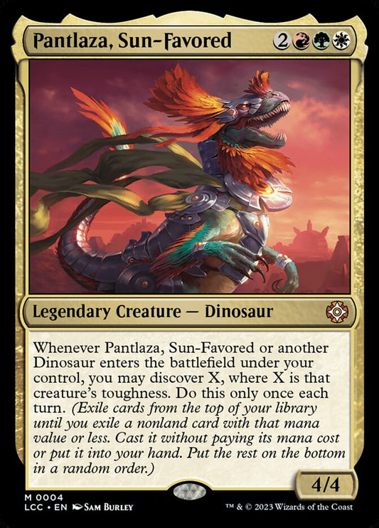 Pantlaza, Sun-Favored 4 (Commander: The Lost Caverns of Ixalan) 