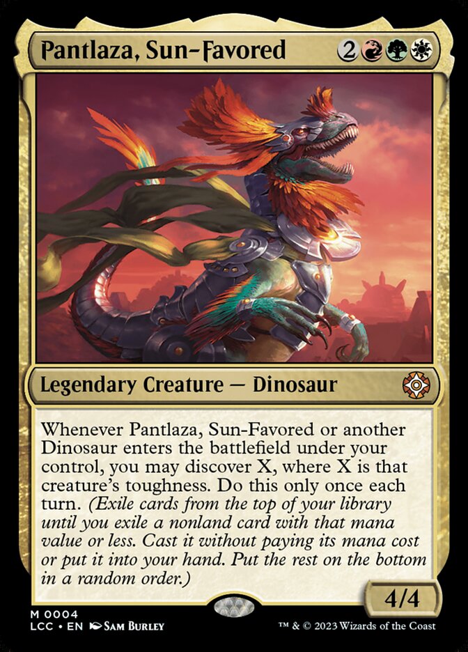 Pantlaza, Sun-Favored 4 (Commander: The Lost Caverns of Ixalan) 