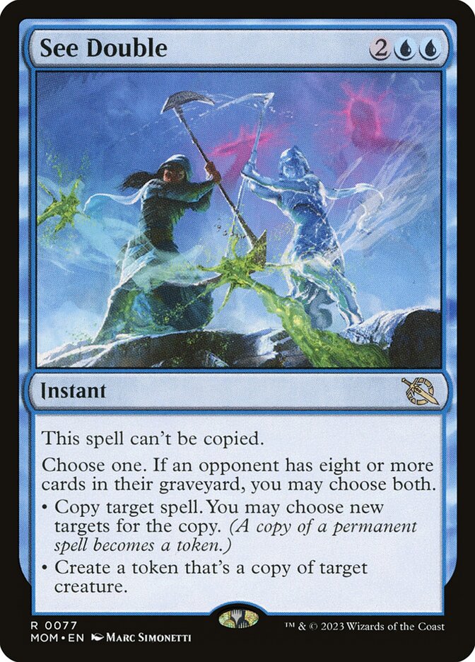 See Double 77 (March of the Machine)  - Foil