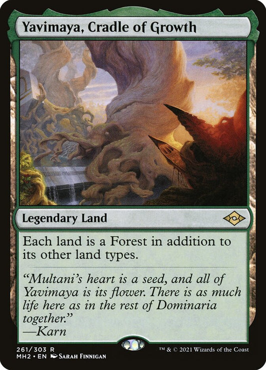 Yavimaya, Cradle of Growth 261 (Modern Horizons 2) 