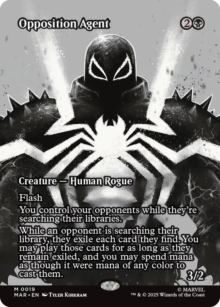 Opposition Agent 19 (Marvel Universe Eternal-Legal)  - Borderless Foil