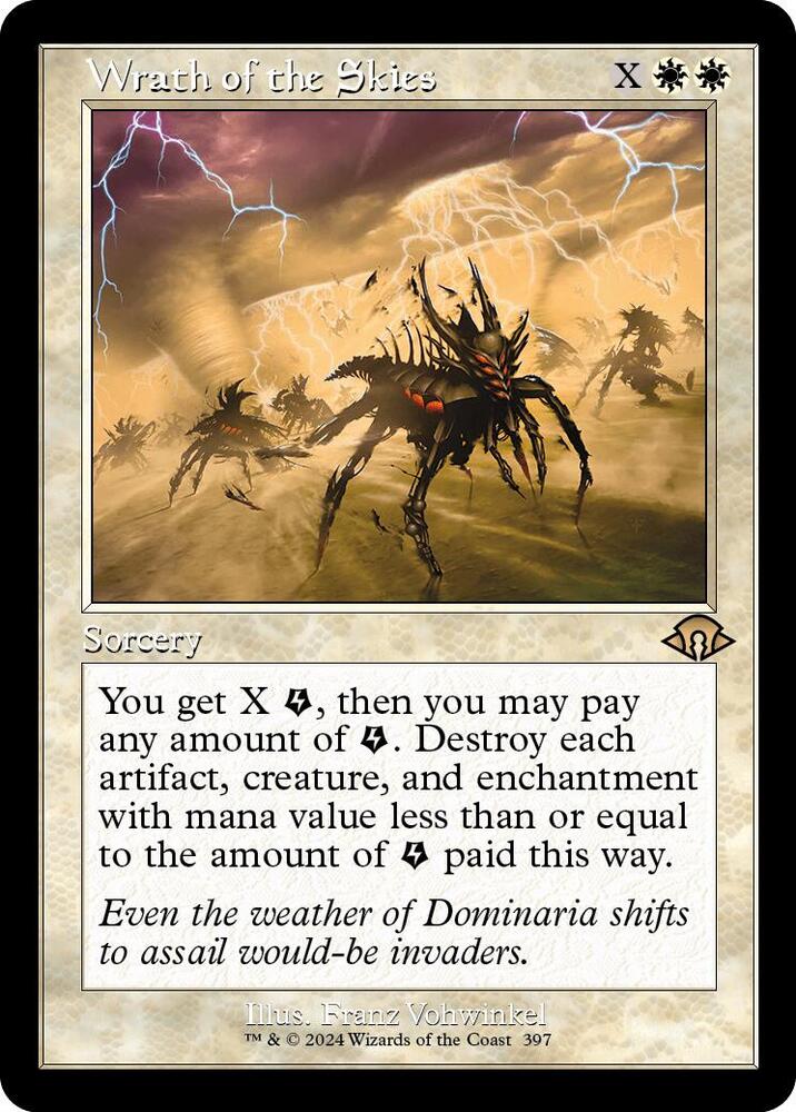 Wrath of the Skies 397 (Modern Horizons 3)  - Retro