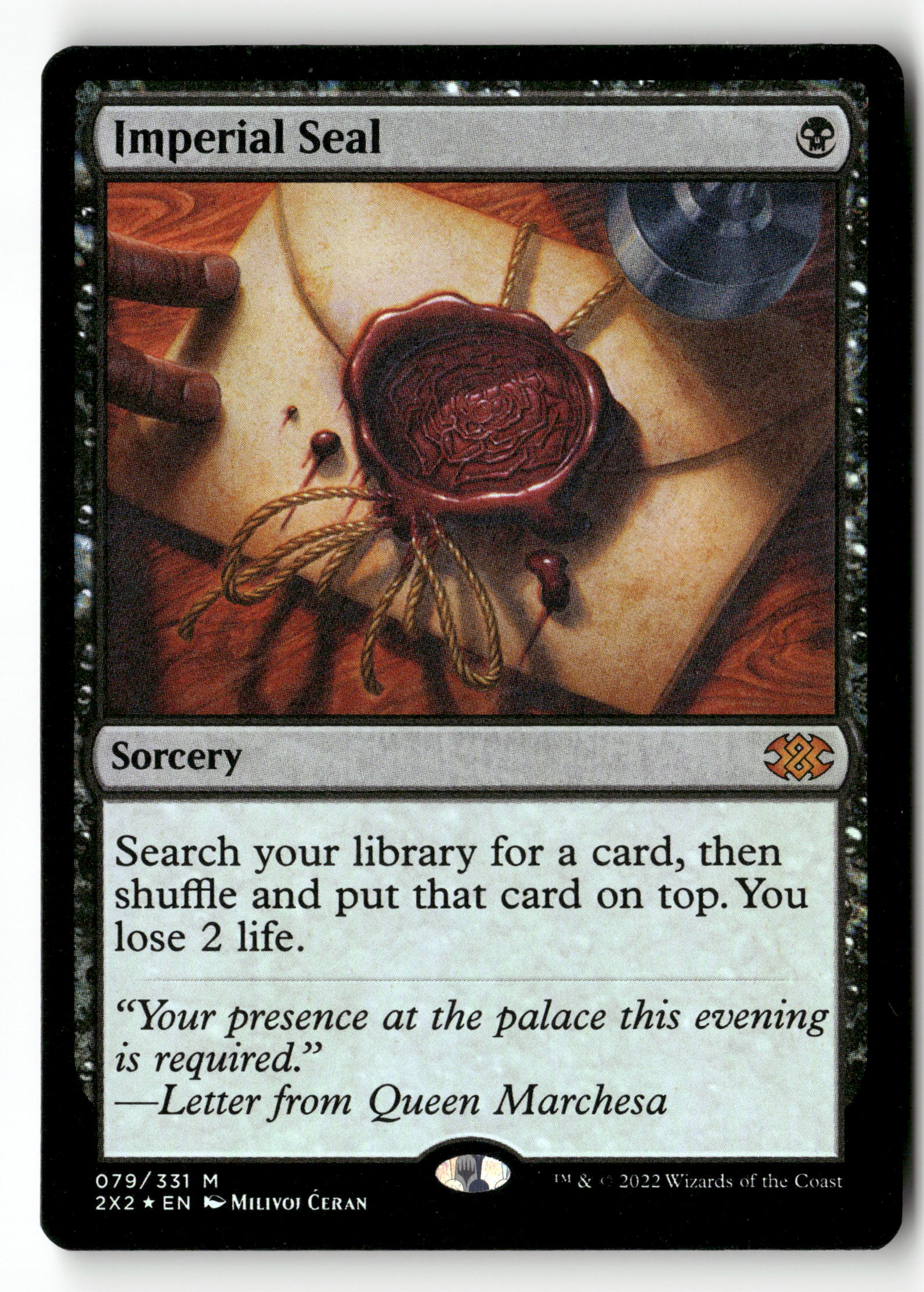 MTG Double Masters 2022 79 Imperial Seal Foil NM