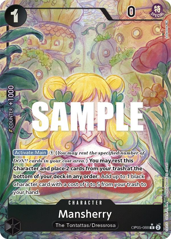 Mansherry OP05-088 (Awakening of the New Era)  - Alternate Art Foil