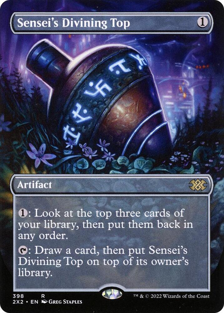 Senseis Divining Top Borderless 398 (Double Masters 2022) 