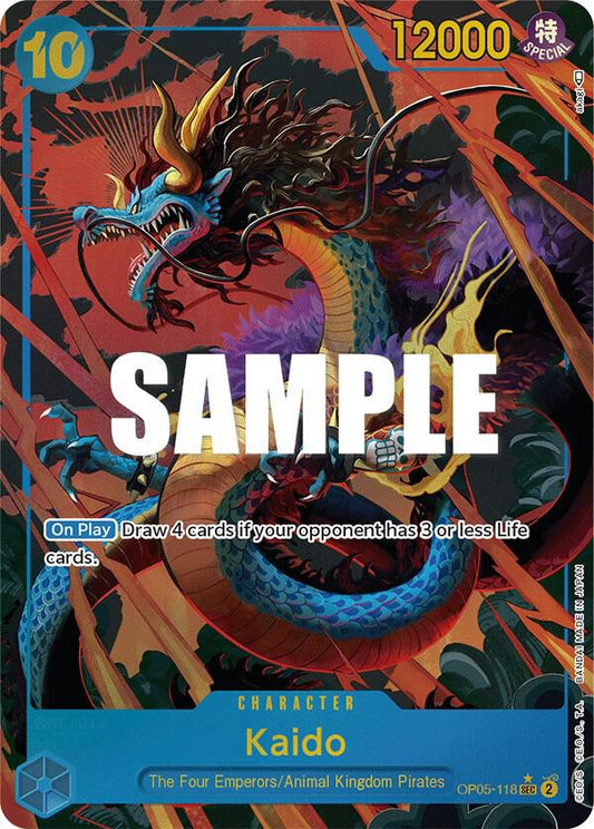 Kaido OP05-118 (Awakening of the New Era)  - Alternate Art Foil