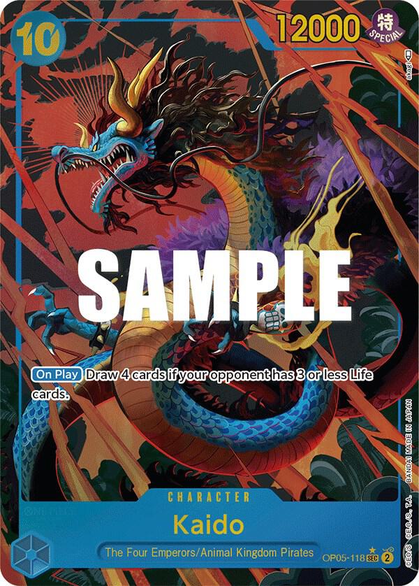 Kaido OP05-118 (Awakening of the New Era)  - Alternate Art Foil