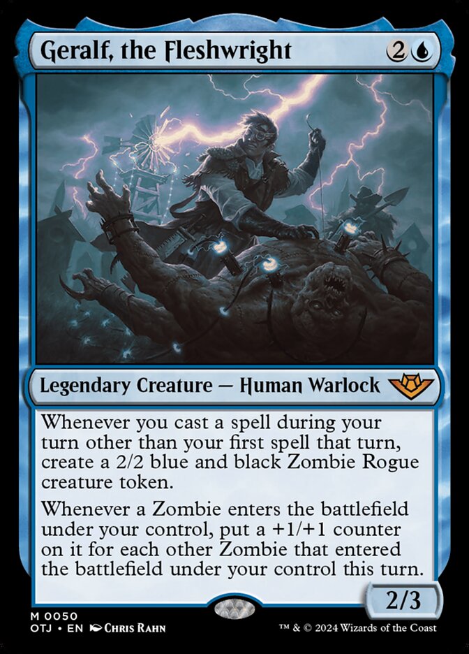 Geralf the Fleshwright 50 (Outlaws of Thunder Junction) 