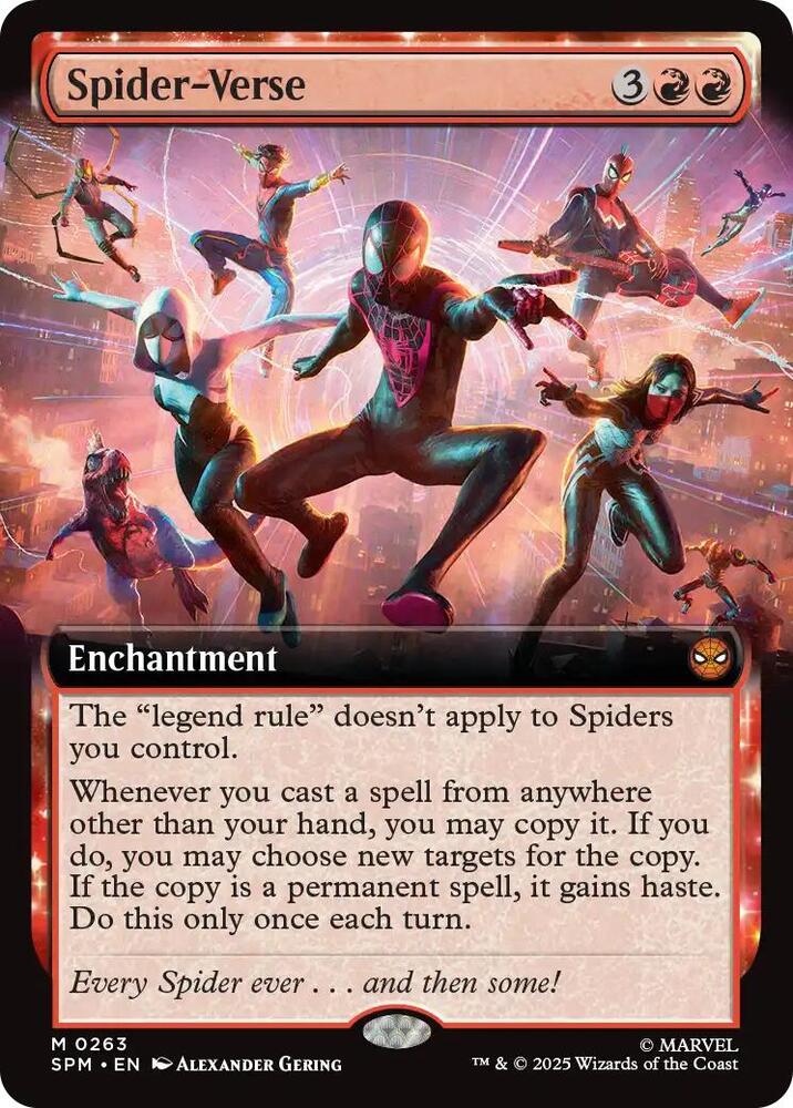 Spider-Verse 263/198 (Marvel's Spider-Man)  - Extended Art Foil
