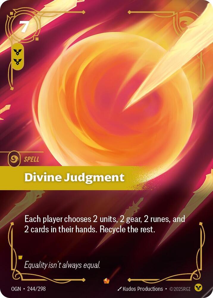 Divine Judgment 244/298 (Origins)  - Foil