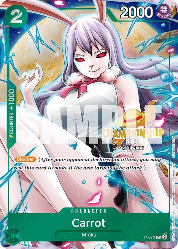 Carrot (CS 25-26 Event Pack) P-070 (One Piece Promotion Cards)  - Foil