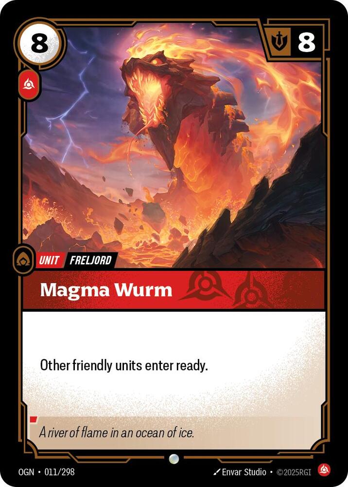 Magma Wurm 011/298 (Origins) 