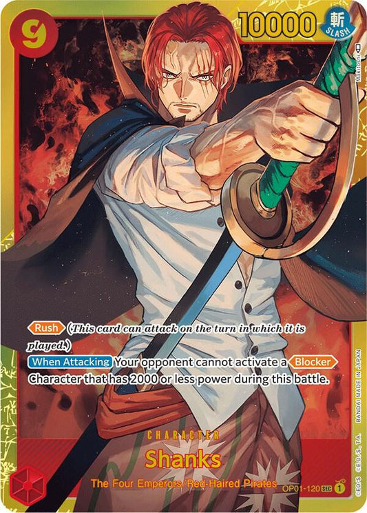 Shanks OP01-120 (Romance Dawn)  - Foil