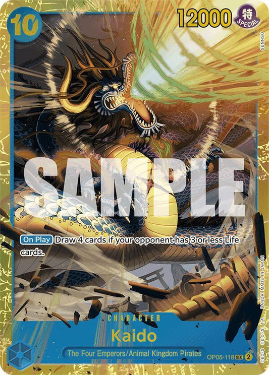 Kaido (Reprint) OP05-118 (Premium Booster -The Best-)  - Foil